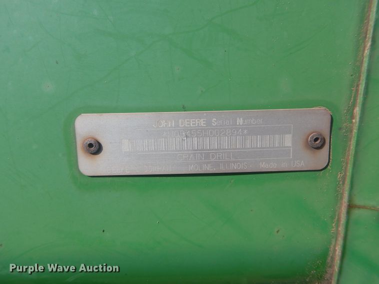 image for item FK9852 John Deere 455 grain drill