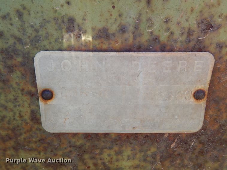 image for item FK9858 John Deere 00650 scraper
