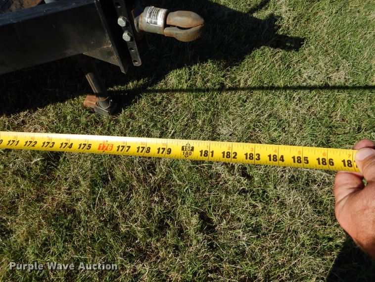 image for item FK9859 Shop built oil barrel trailer