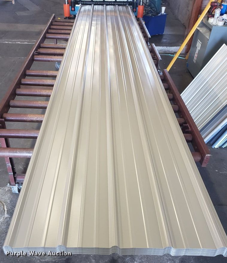 image for item H1133 (50) sheets of ag panel metal roofing/siding