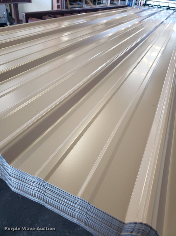image for item H1134 (50) sheets of ag panel metal roofing/siding