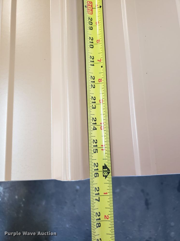 image for item H1134 (50) sheets of ag panel metal roofing/siding