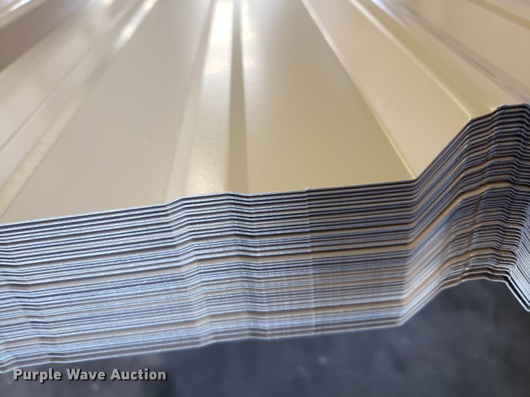 image for item H1134 (50) sheets of ag panel metal roofing/siding