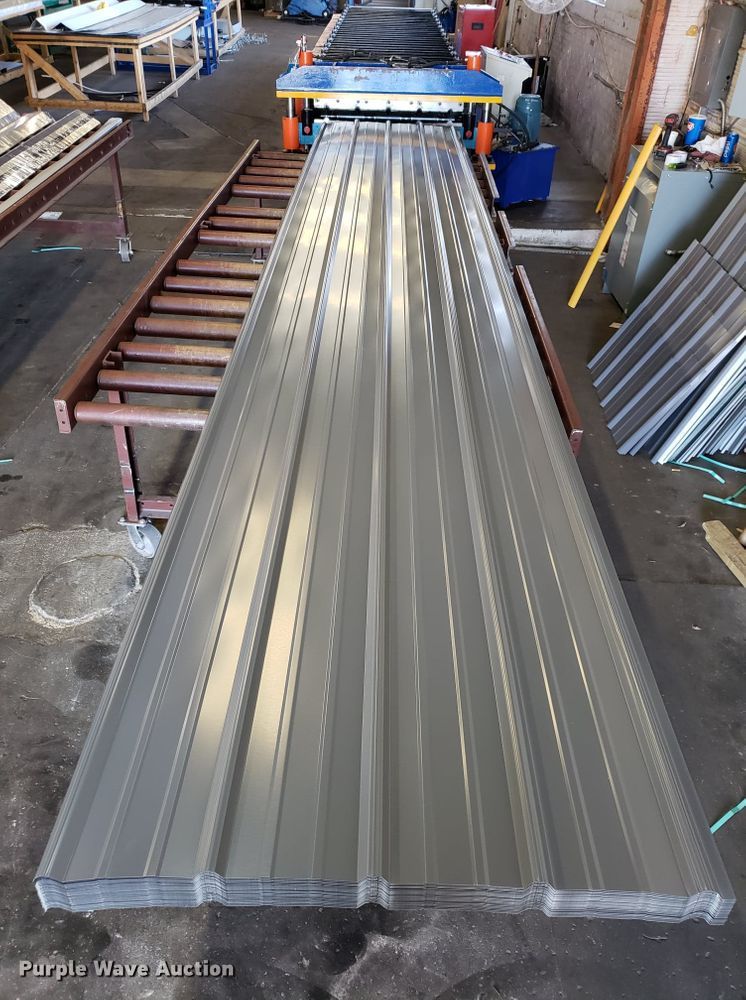 image for item H1135 (50) sheets of ag panel metal roofing/siding