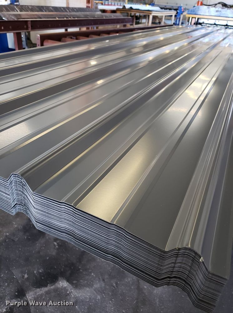 image for item H1135 (50) sheets of ag panel metal roofing/siding