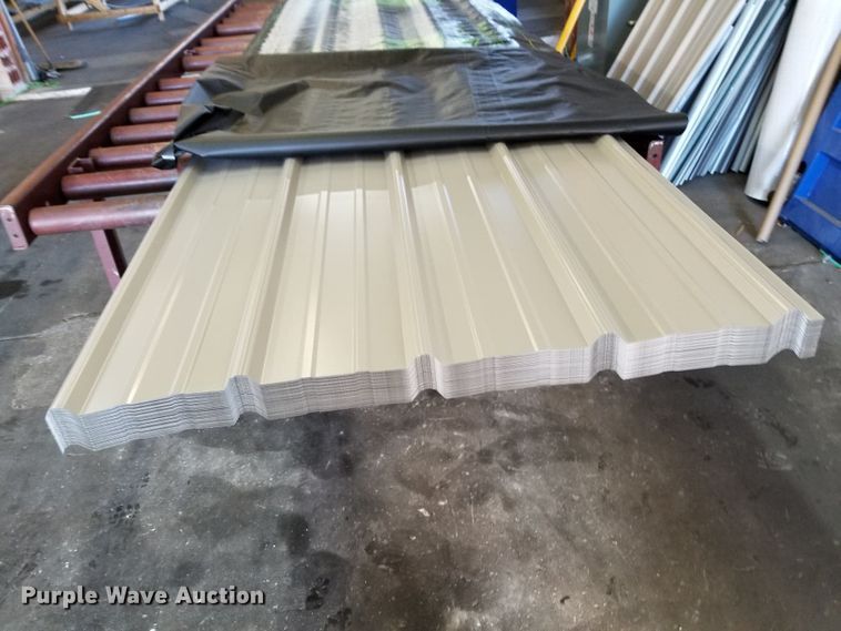 image for item H1136 (50) sheets of ag panel metal roofing/siding