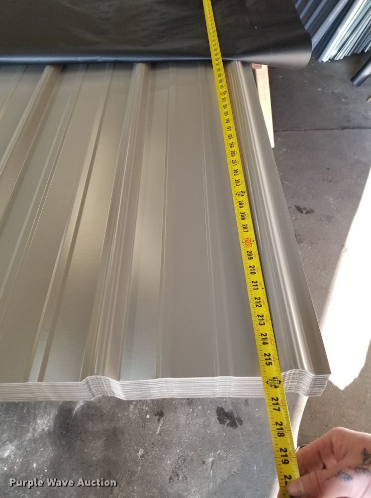 image for item H1136 (50) sheets of ag panel metal roofing/siding
