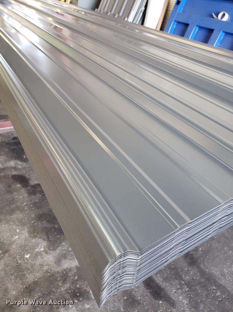 image for item H1137 (50) sheets of ag panel metal roofing/siding