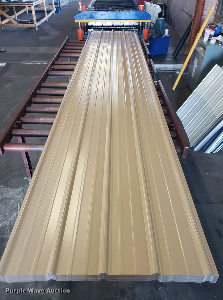 image for item H1139 (50) sheets of ag panel metal roofing/siding