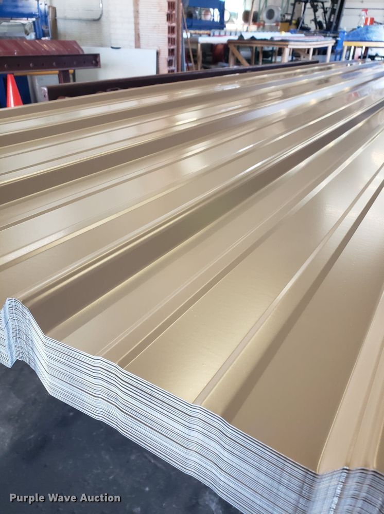 image for item H1139 (50) sheets of ag panel metal roofing/siding