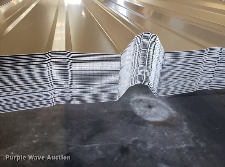 image for item H1139 (50) sheets of ag panel metal roofing/siding