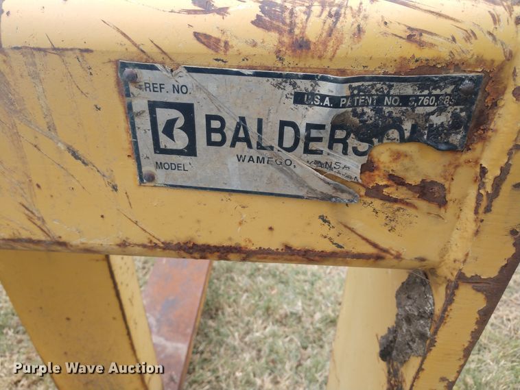 image for item EQ9351 Balderson 3F9660 loader forks