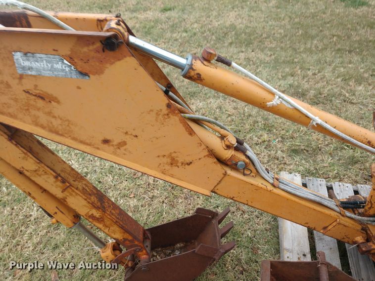 image for item EQ9352 Brantly Mfg. backhoe attachment