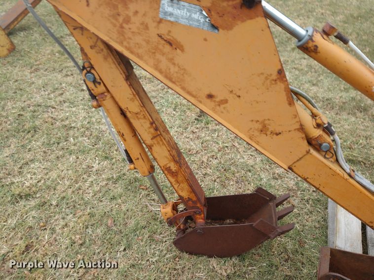 image for item EQ9352 Brantly Mfg. backhoe attachment