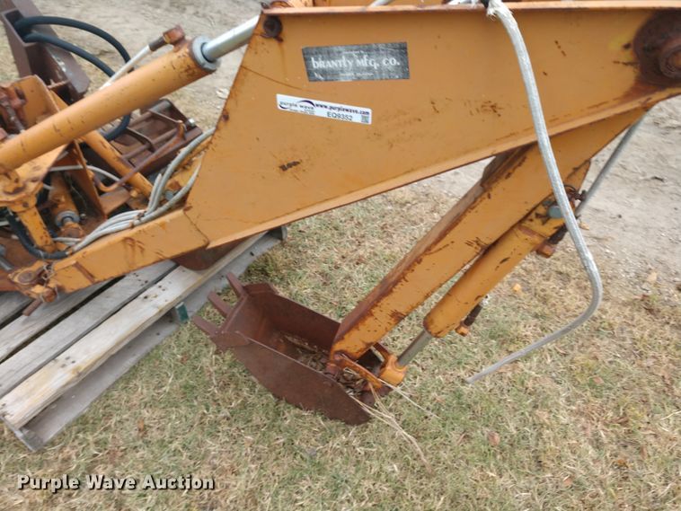 image for item EQ9352 Brantly Mfg. backhoe attachment