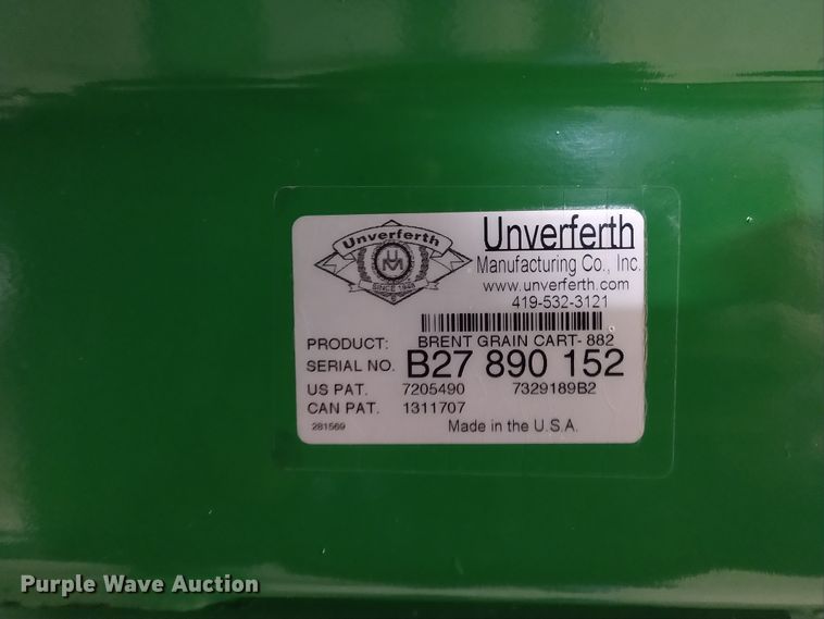 image for item EQ9378 Brent 882 grain cart