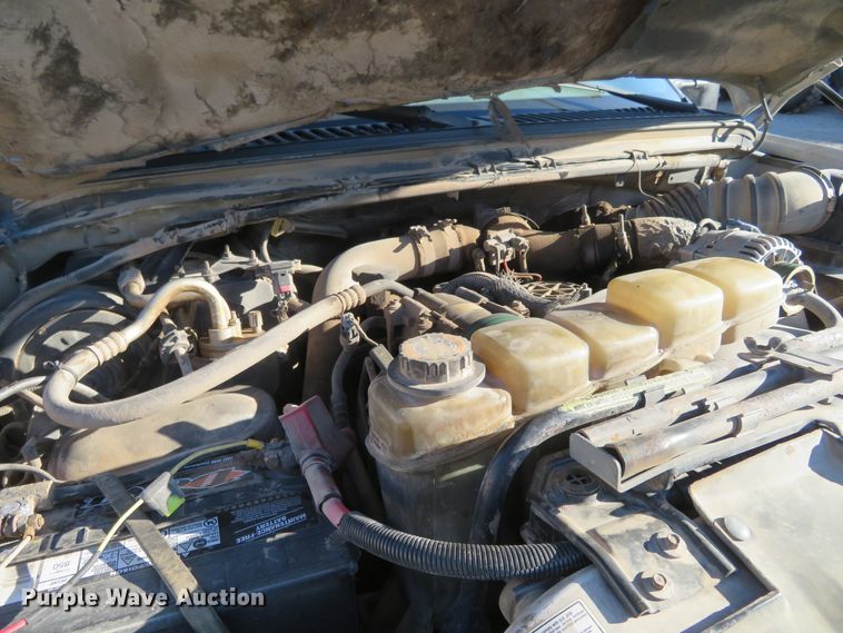 image for item FV9232 2000 Ford F450 Super Duty XL Crew Cab utility truck