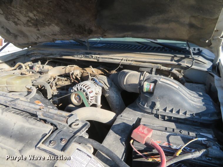 image for item FV9232 2000 Ford F450 Super Duty XL Crew Cab utility truck