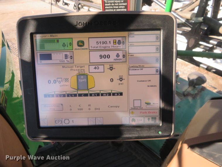 image for item FV9235 2008 John Deere 4730 sprayer