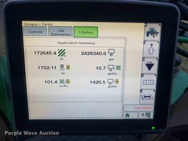 image for item FV9235 2008 John Deere 4730 sprayer