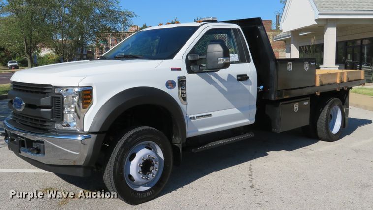 image for item DH2112 2018 Ford F450 Super Duty XL flatbed truck