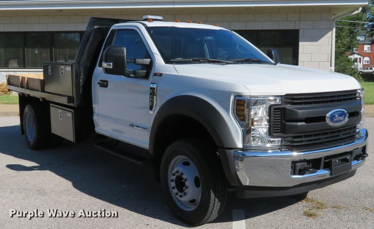 image for item DH2112 2018 Ford F450 Super Duty XL flatbed truck