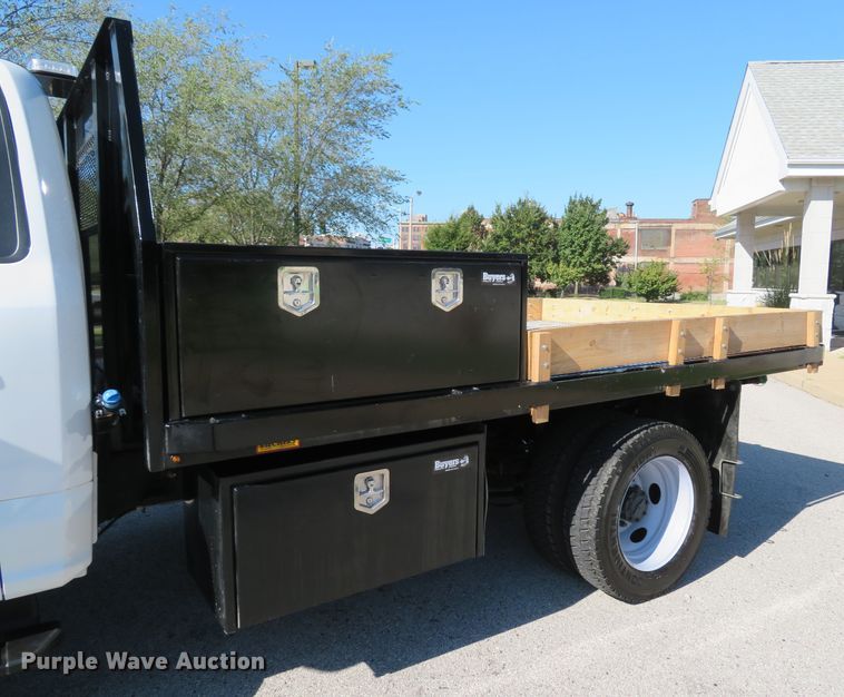 image for item DH2112 2018 Ford F450 Super Duty XL flatbed truck