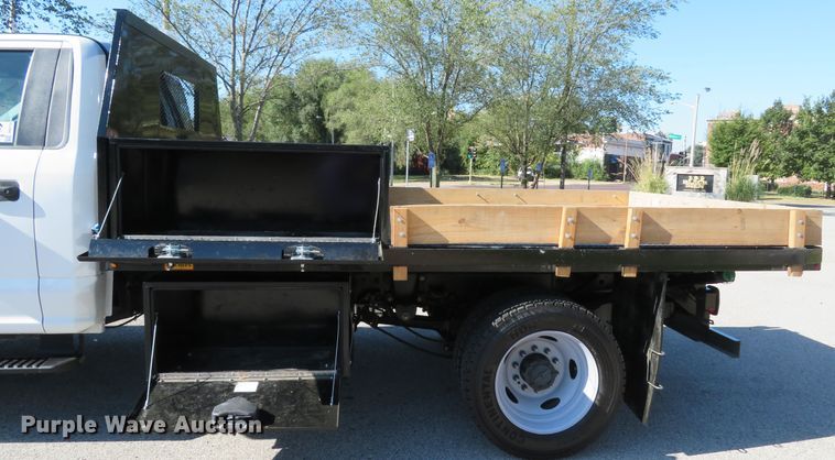 image for item DH2112 2018 Ford F450 Super Duty XL flatbed truck