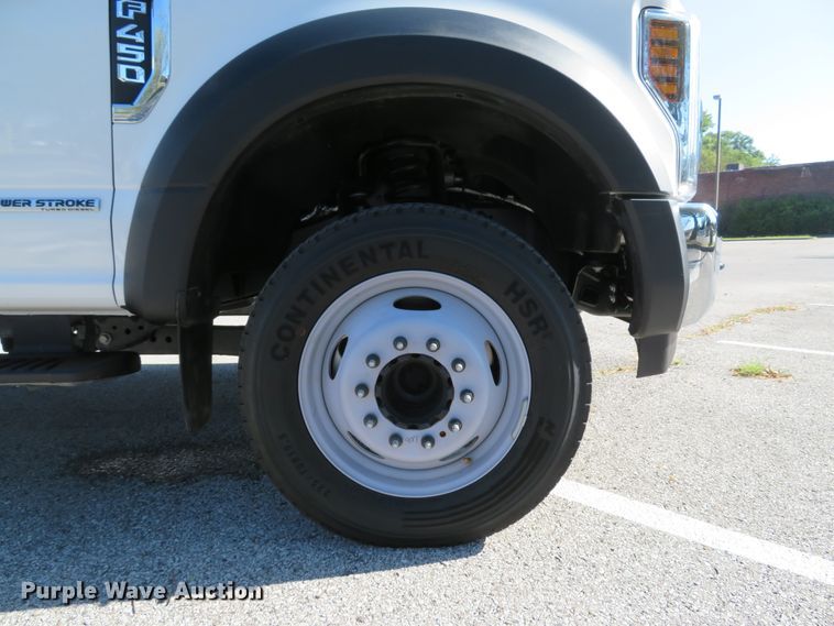 image for item DH2112 2018 Ford F450 Super Duty XL flatbed truck