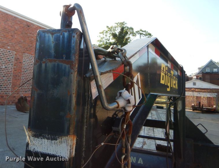 image for item DH2114 2012 Big Tex 22GN-28BK+5 equipment trailer
