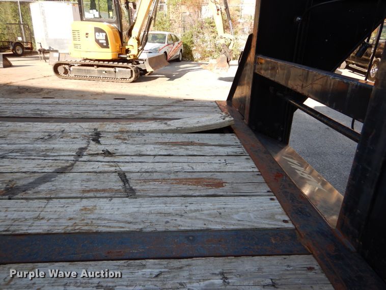 image for item DH2114 2012 Big Tex 22GN-28BK+5 equipment trailer