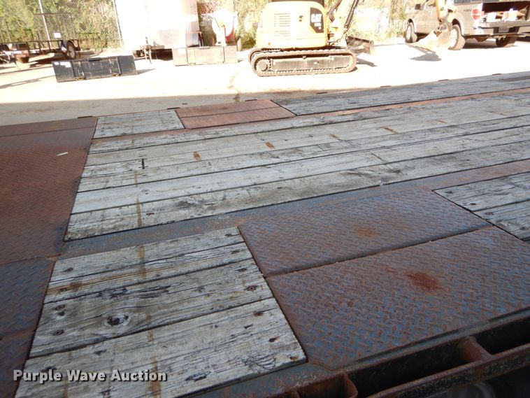 image for item DH2114 2012 Big Tex 22GN-28BK+5 equipment trailer