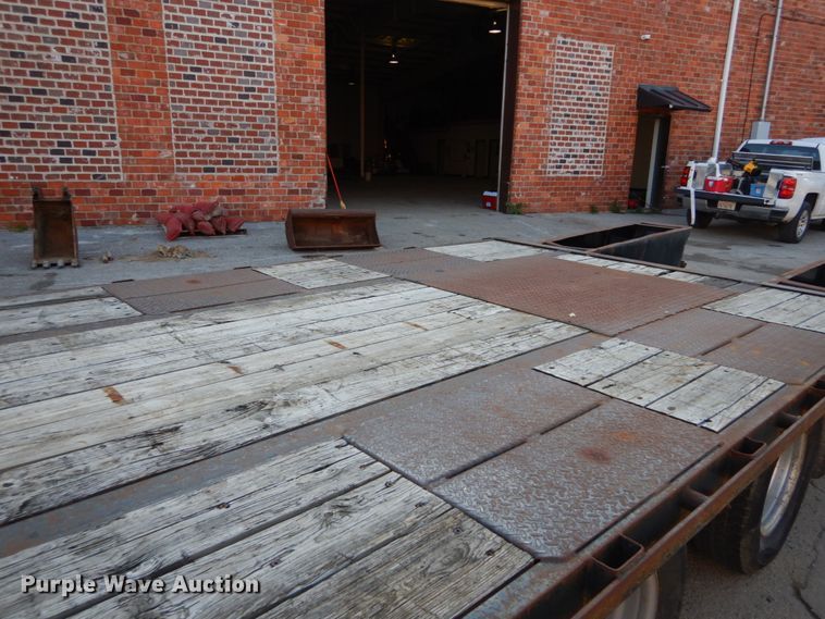 image for item DH2114 2012 Big Tex 22GN-28BK+5 equipment trailer