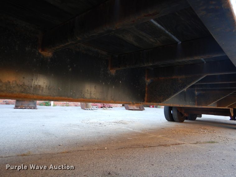 image for item DH2114 2012 Big Tex 22GN-28BK+5 equipment trailer