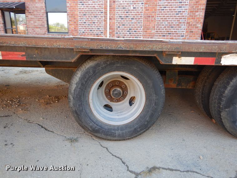 image for item DH2114 2012 Big Tex 22GN-28BK+5 equipment trailer