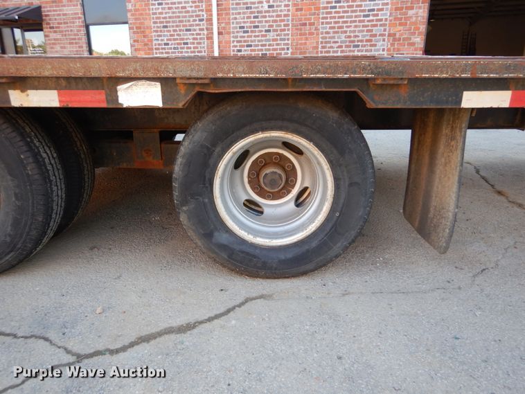 image for item DH2114 2012 Big Tex 22GN-28BK+5 equipment trailer