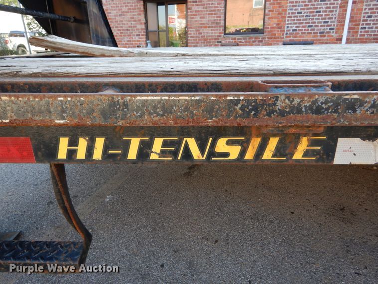 image for item DH2114 2012 Big Tex 22GN-28BK+5 equipment trailer