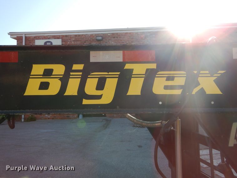 image for item DH2114 2012 Big Tex 22GN-28BK+5 equipment trailer