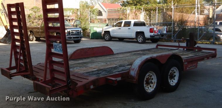image for item DH2115 2003 Trailerman equipment trailer