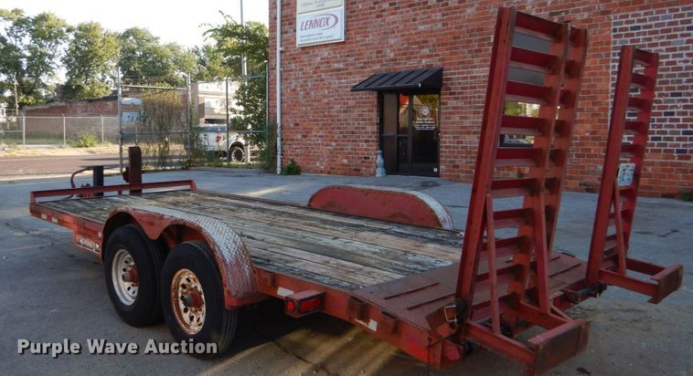 image for item DH2115 2003 Trailerman equipment trailer