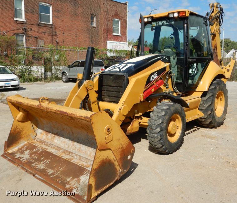 image for item DH2116 2006 Caterpillar 420E backhoe
