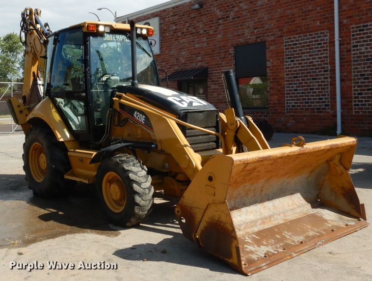 image for item DH2116 2006 Caterpillar 420E backhoe
