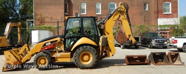 image for item DH2116 2006 Caterpillar 420E backhoe