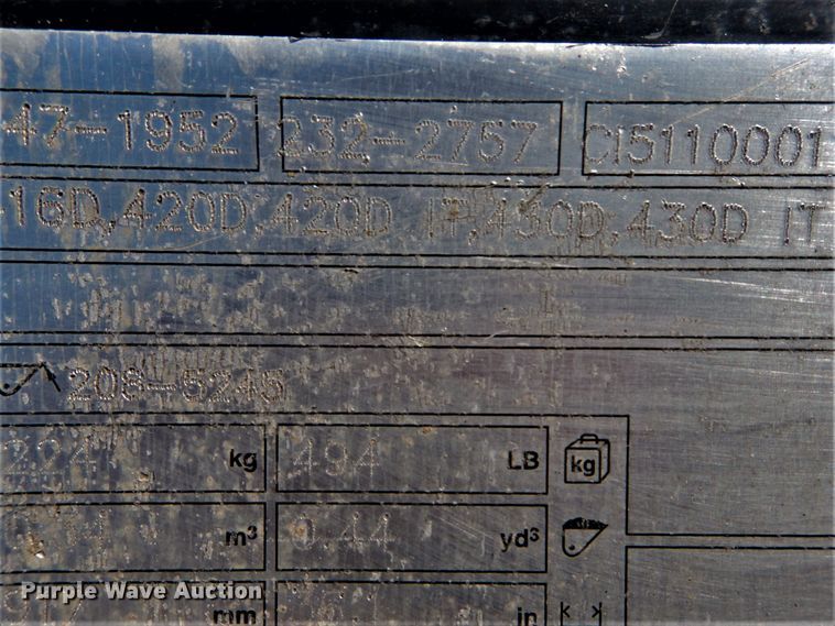 image for item DH2116 2006 Caterpillar 420E backhoe