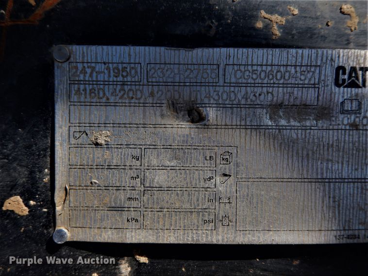 image for item DH2116 2006 Caterpillar 420E backhoe