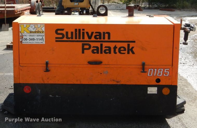 image for item DH2117 Sullivan Palatek D185P3JD air compressor
