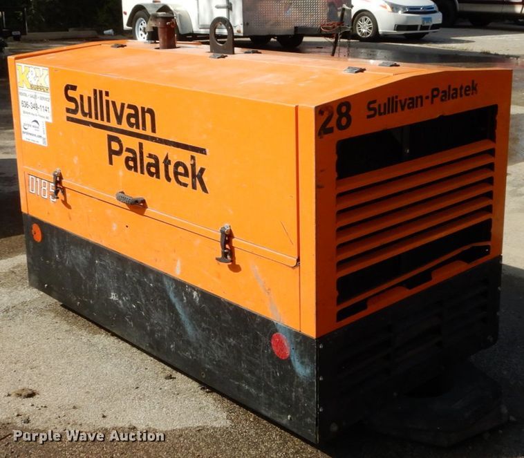 image for item DH2117 Sullivan Palatek D185P3JD air compressor
