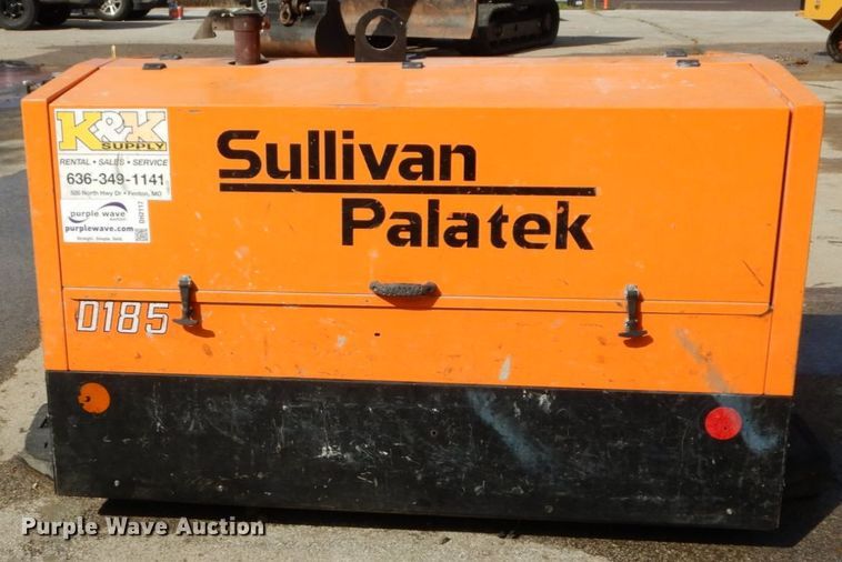 image for item DH2117 Sullivan Palatek D185P3JD air compressor