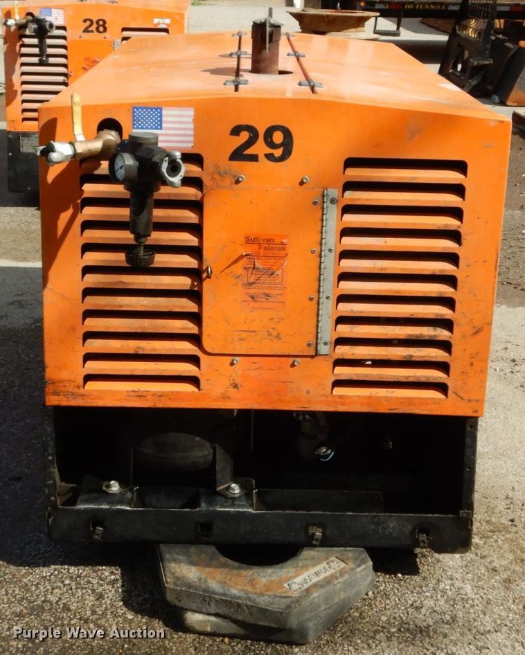 image for item DH2118 Sullivan Palatek D185P3JD air compressor