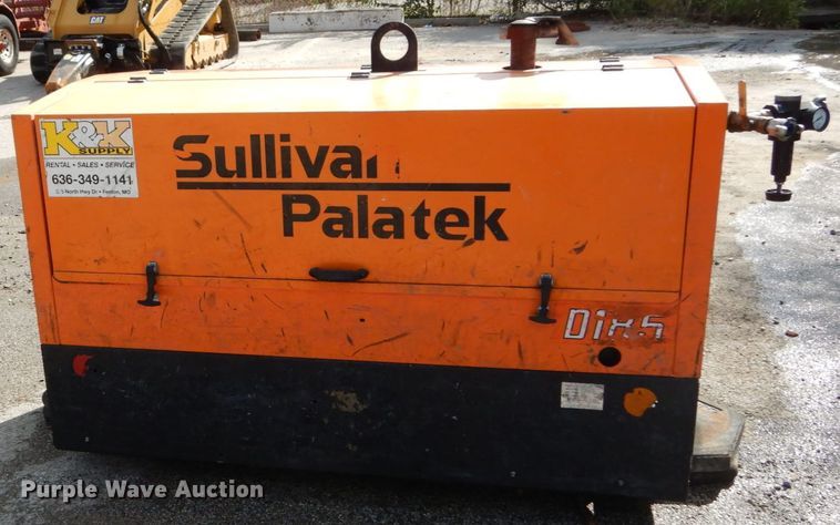 image for item DH2118 Sullivan Palatek D185P3JD air compressor